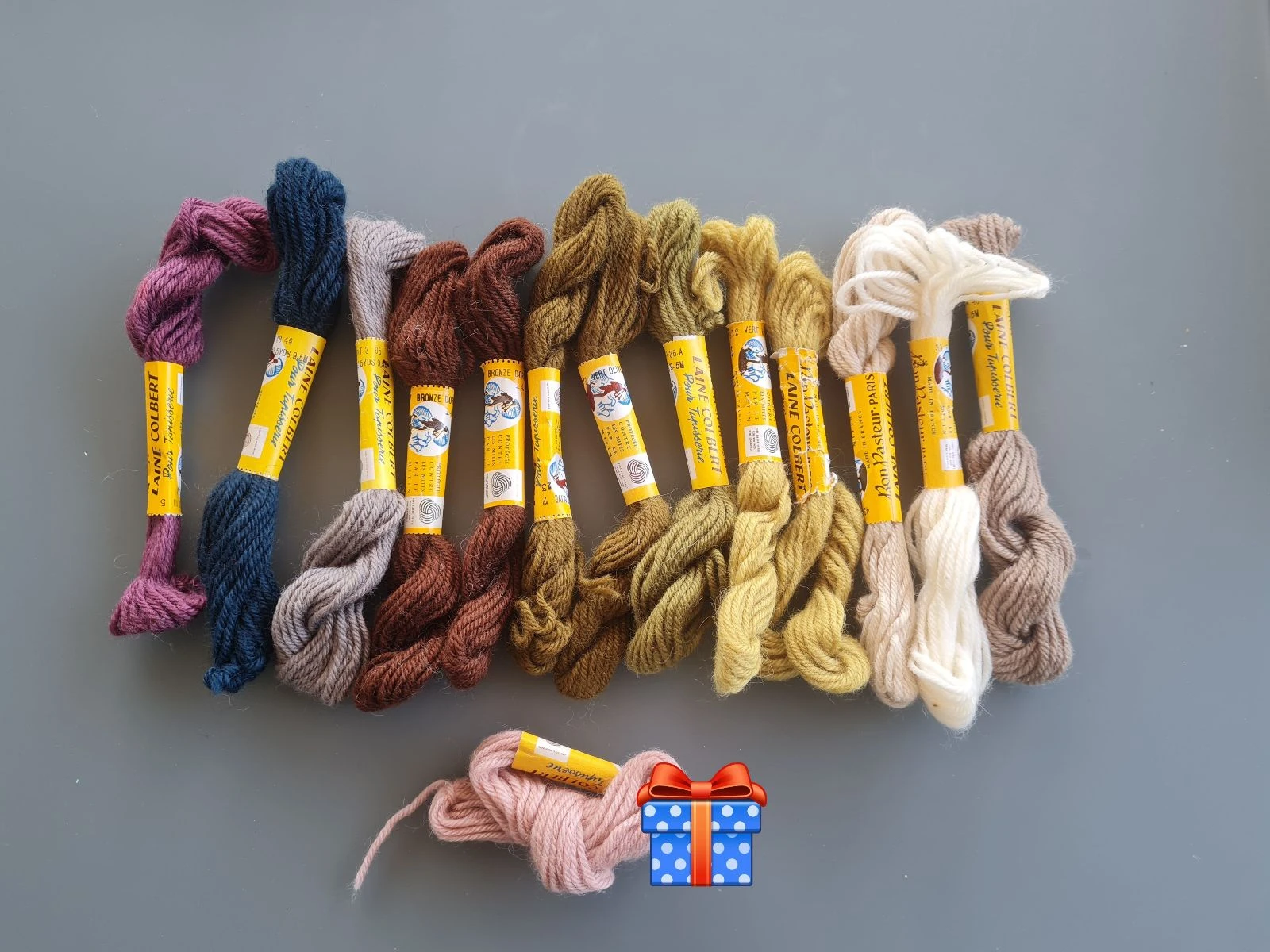 Grote partij nieuwe 100% pure wol 🌺( 61 rollen ) DMC – photo 11